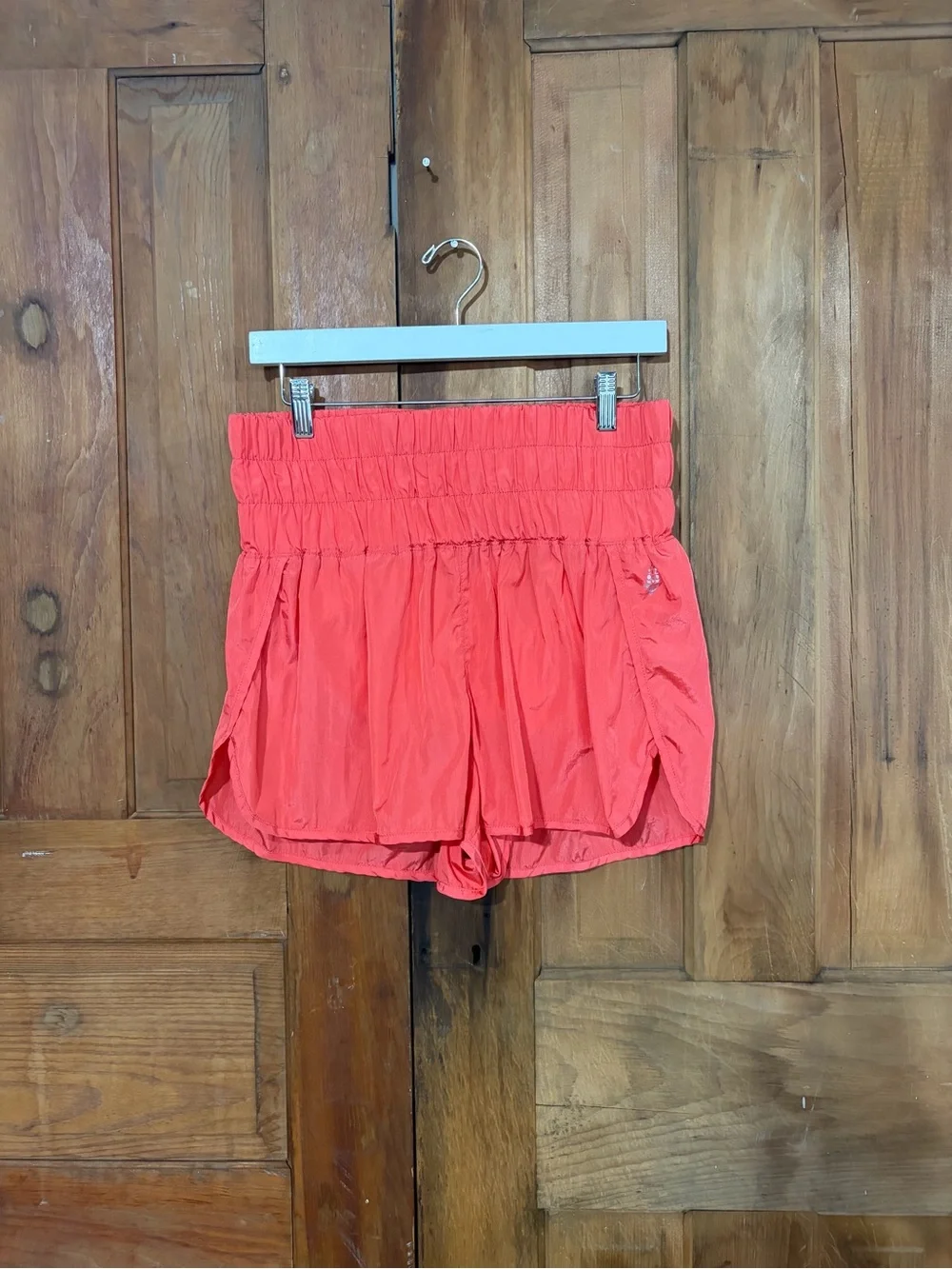 Free People | FP Movement – The Way Home Run Shorts – Coral Red Athletic – Sz. S
